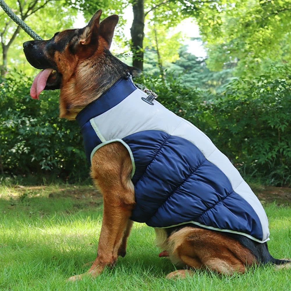 屋外防水反射ペットジャケット D リング付き犬ダウンジャケット秋冬暖かいペットジャケット服フレンチ ブルドッグ ラブラドール ジャー