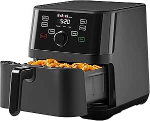 Instant Pot 6 Quart Air Fryer Oven, 4-in-1 Functions, From the Makers of Instant Pot, Customizable Smart Cooking Programs, Nonstick and Dishwasher-Safe Basket, App With Over 100 Recipes