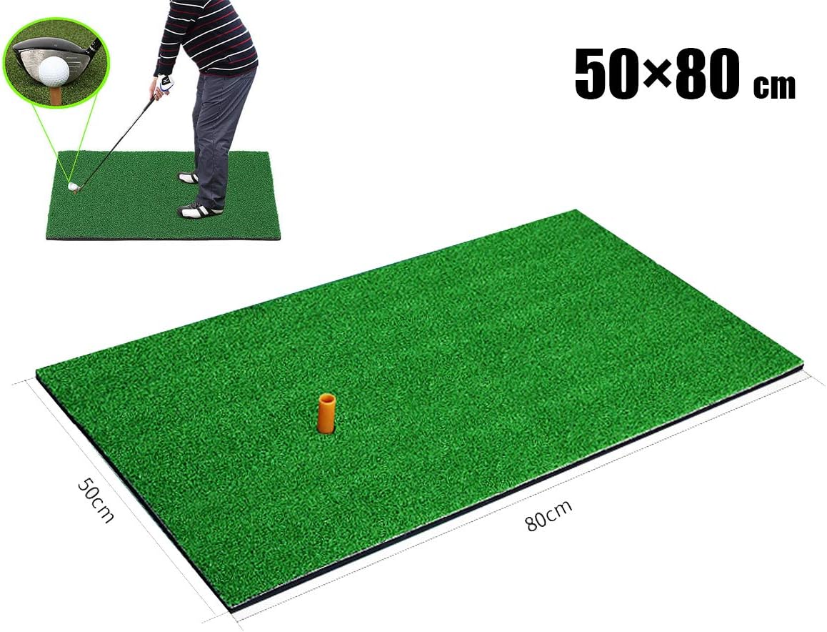 AlexBasic Golf Hitting Mat for Indoor Backyard Golf