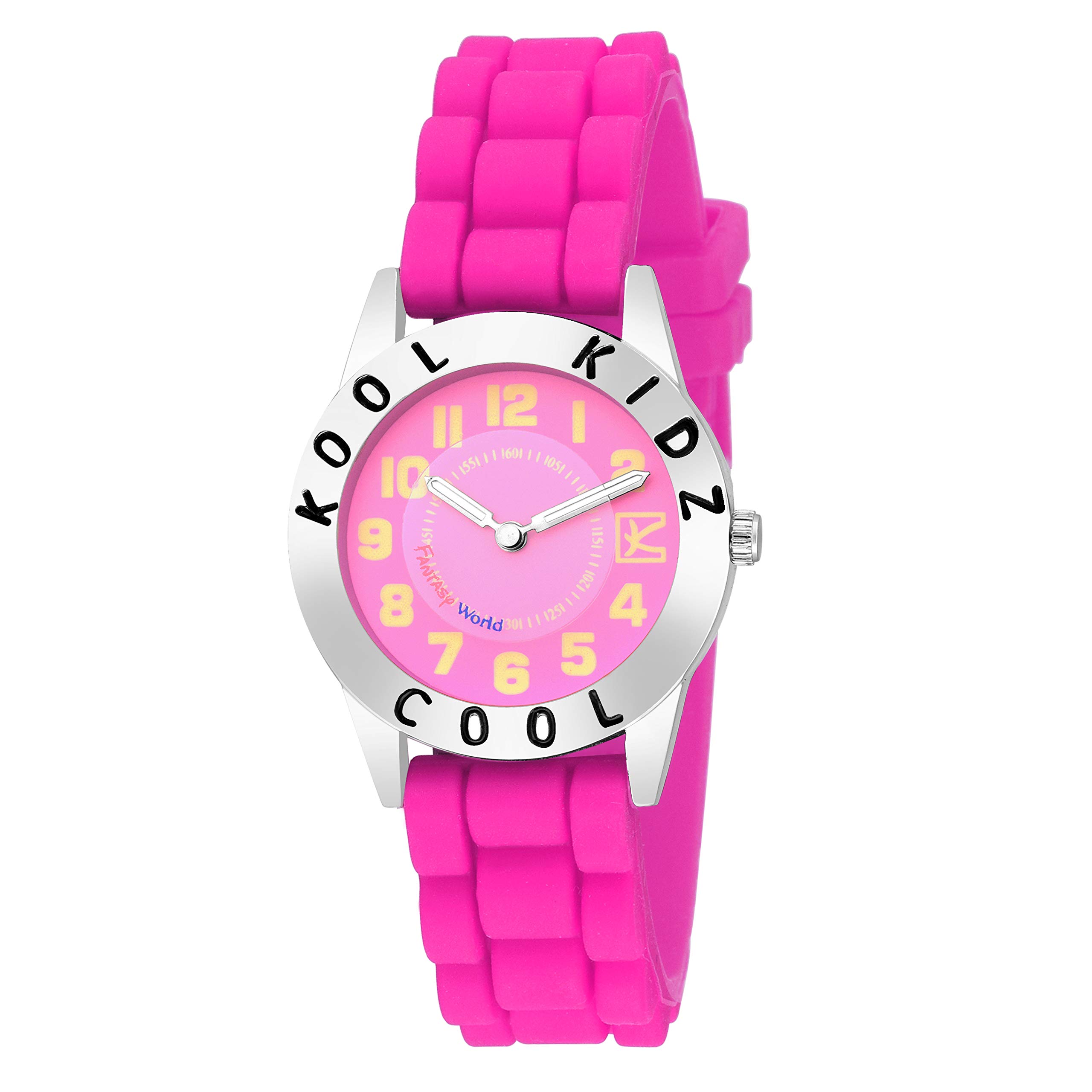 kool kidz Analogue Pink Unisex Childrens Watch - DMK 032 D.Pink (B07PLC9V8P) Amazon Price History, Amazon Price Tracker