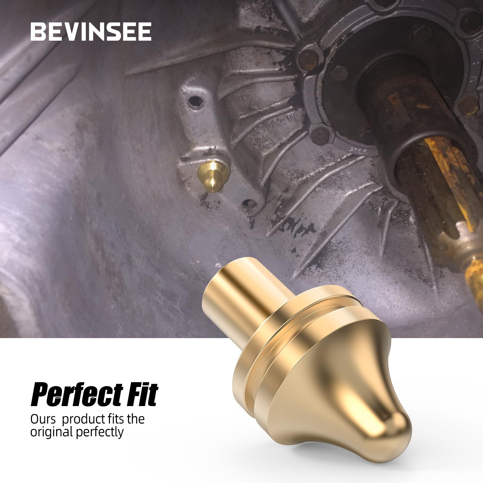 Bevinsee Messing Kupplungsgabel Pivot Kugelstift Compatible with E46 E36 E90 E91 E92 E93 323i 323ci 325i 325ci 325xi 328i 328ci 330i 330ci 330xi M3, Ersatz für 21511223328