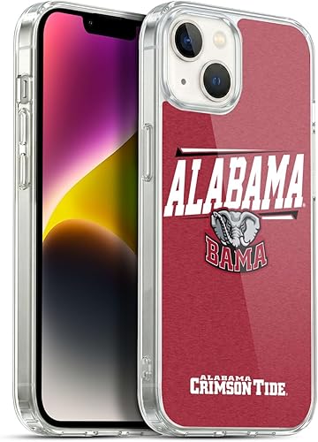 Miniatura 135 de Head Case Designs Funda de gel con logotipo oficial de la Universidad de Alabama UA [protección de grado militar] compatible con Apple iPhone 11