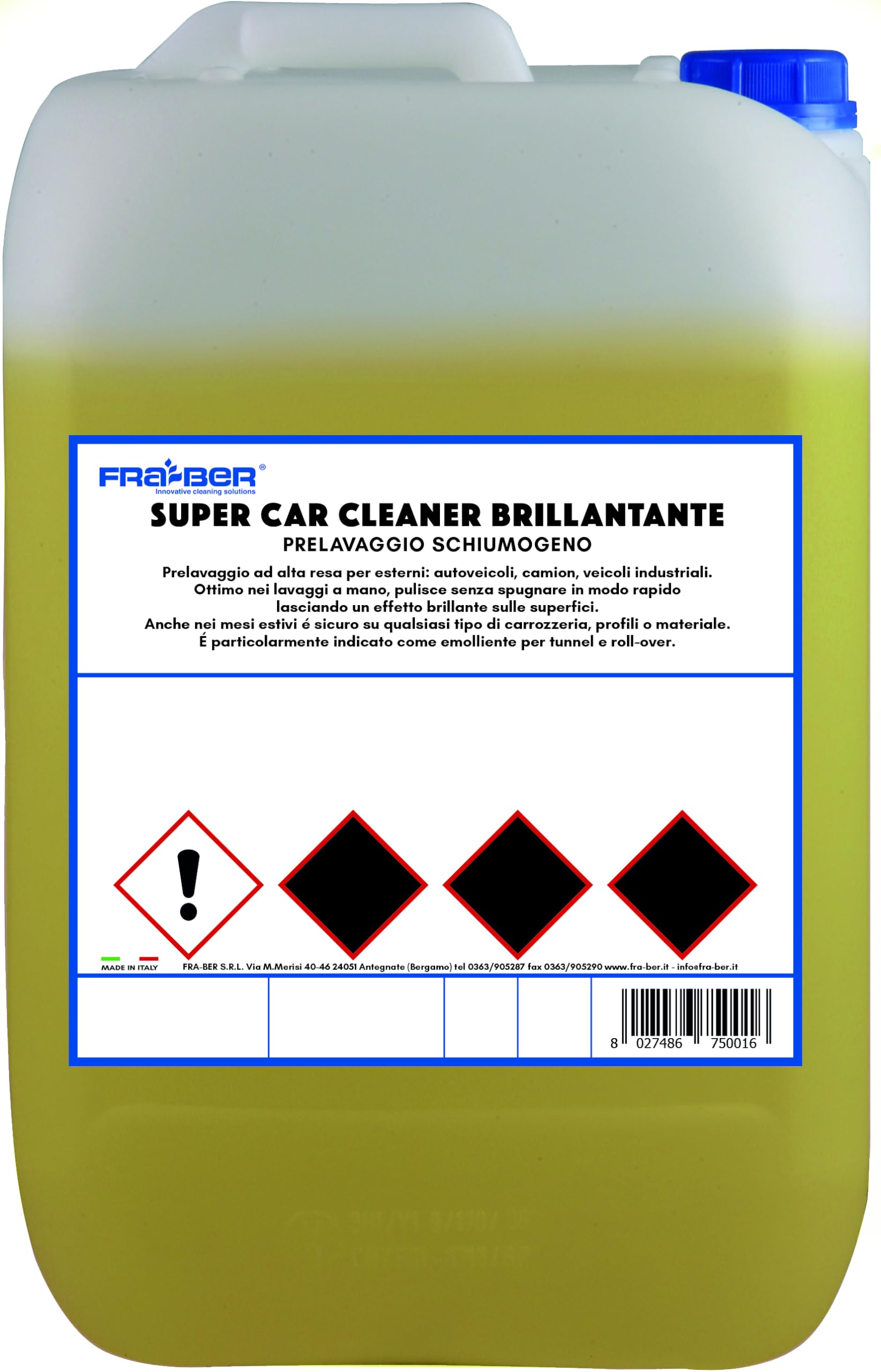 FRABER SUPER CAR CLEANER BRIL.KG.25