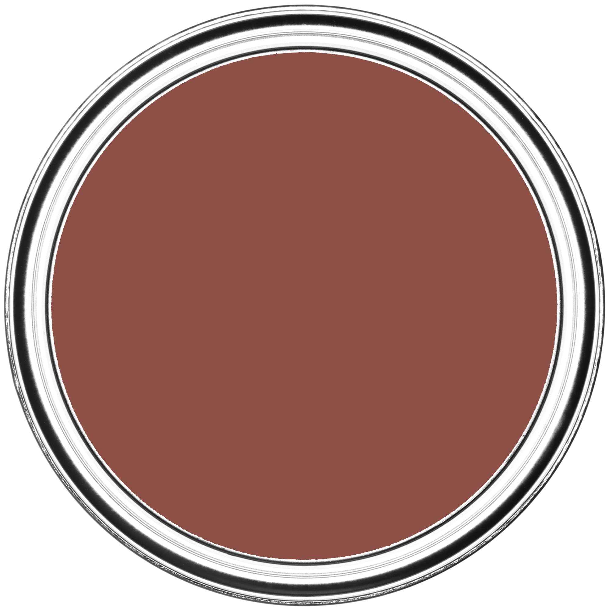 Rust-Oleum Rouge Peinture Résistante à l'humidité pour Jardins, Finition Mate - Rouge Brique 750ml