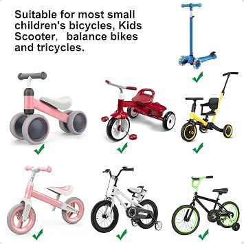 Bicycle Seat and Bell for Kids Bicycle Accessories