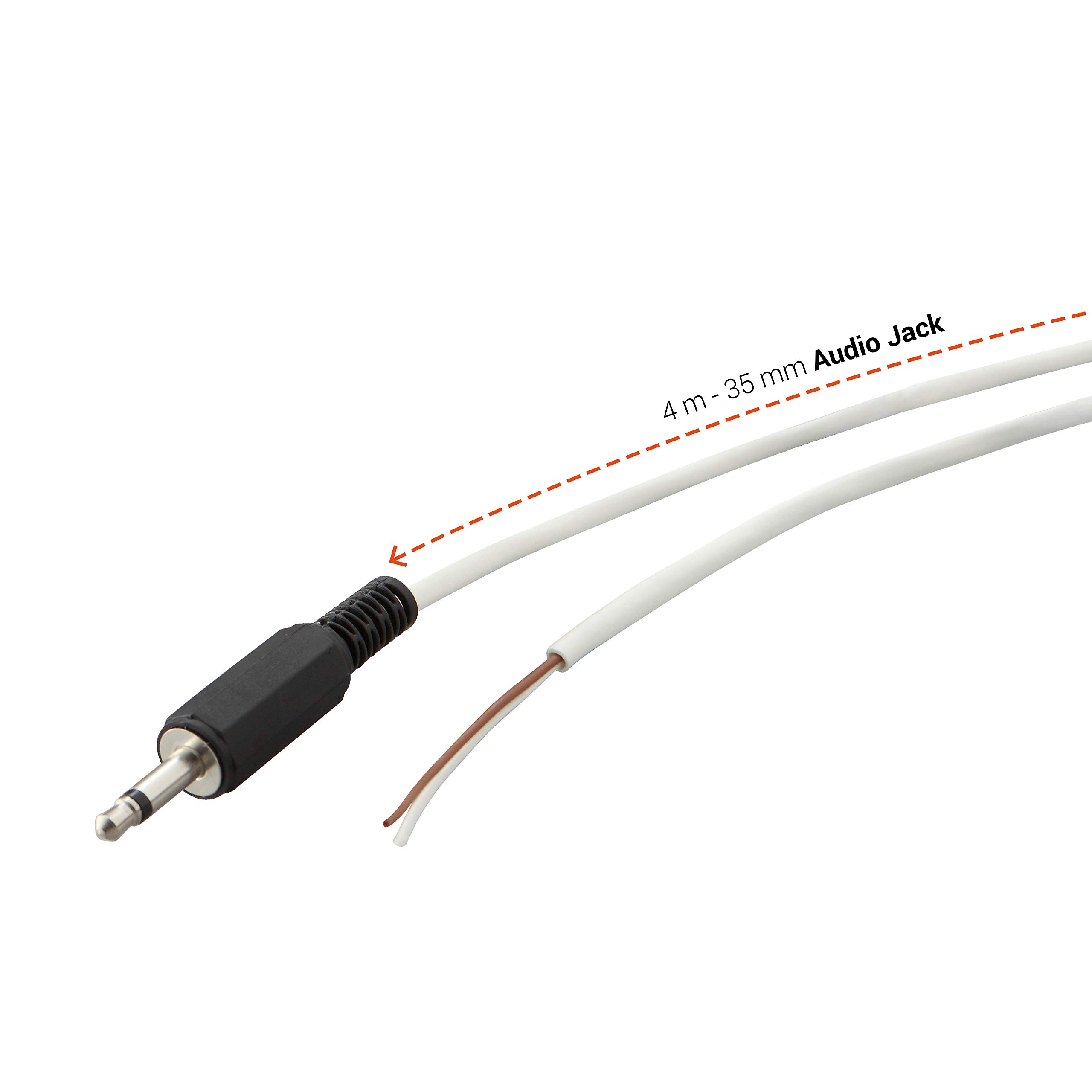 celexon Expert - Kit Trigger 12 Volts - câble de 4m - étanche - Montage Apparent ou encastré - également pour Les séries celexon Economy, HomeCinema et Professional