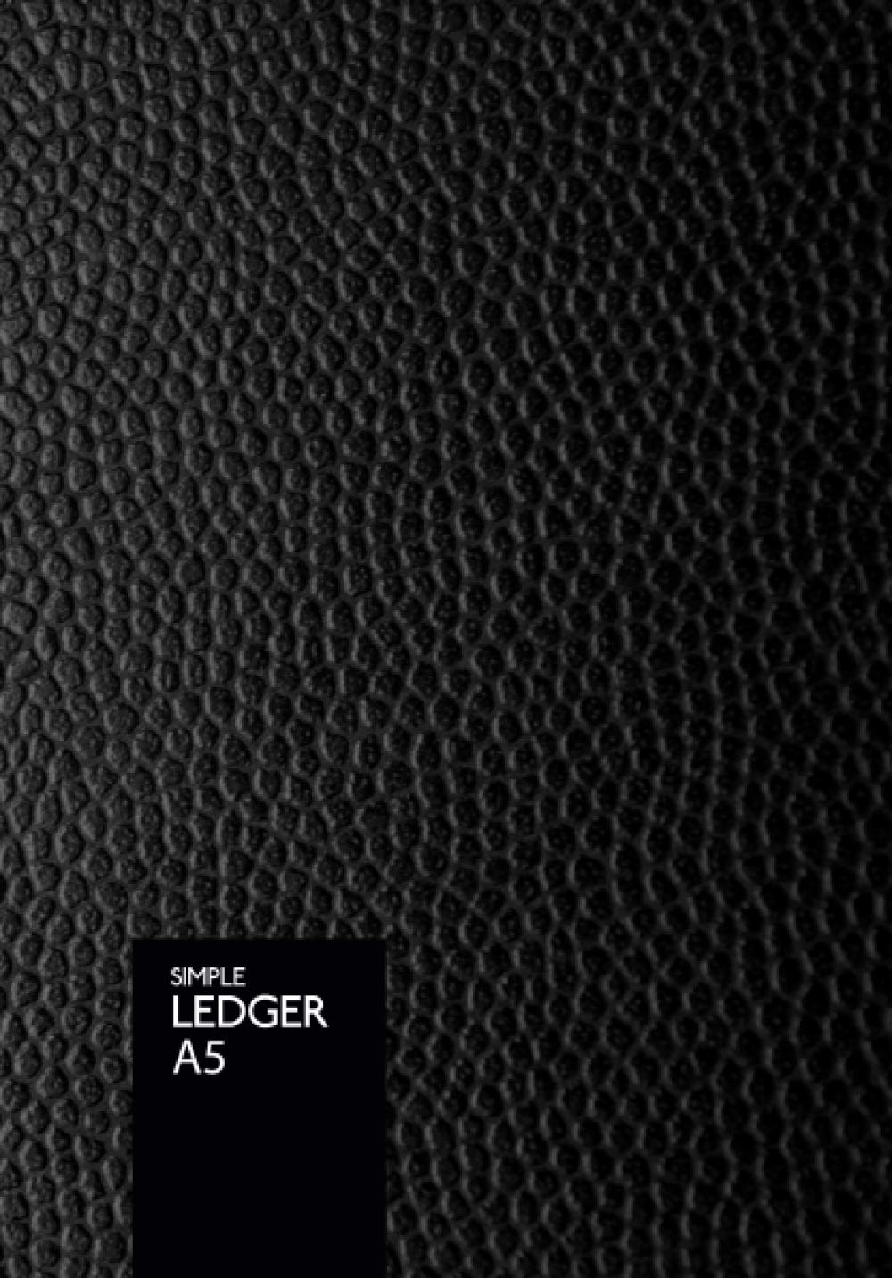 Simple Ledger A5: Cash Book | 110 Pages - 55 Sheets | Simple Income - Expense Book