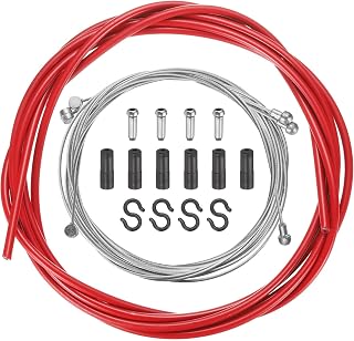 HARFINGTON Bicycle Brake Cable Housing Set Universal Bike Inner Brake Cable Housing Kit Front and Rear Bicycle Brake Cable