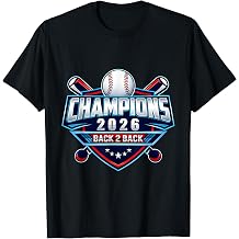 Baseball Team 2026 Champions T-Shirt