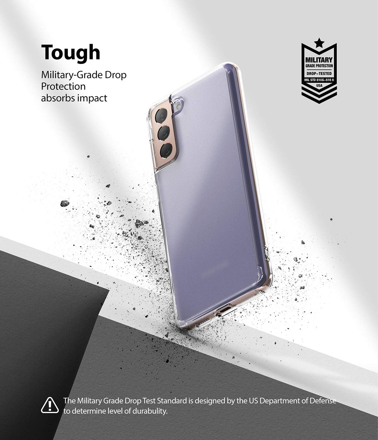 Ringke Fusion – Funda para teléfono Galaxy S21 Plus, antihuellas