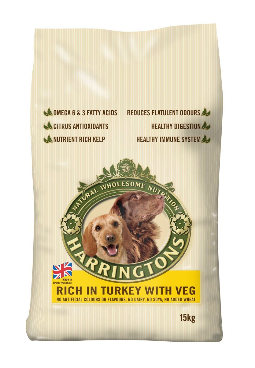 Inspired PET-565811 Harringtons Turkey & Veg (15kg)