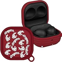 Vista 8 de AFFINITY BANDS Washington State Cougars Camo HDX - Funda compatible con Samsung Galaxy Buds Pro