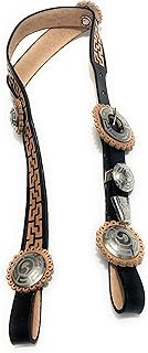 Charro Saddle Horse Headstall, Cabesadas para Caballo Herraje Acero Inoxidable