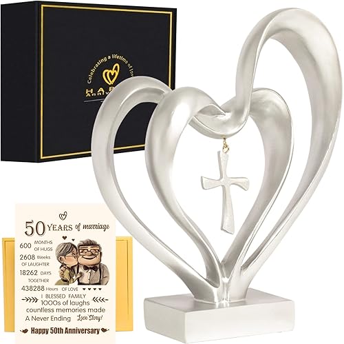El mejor regalo de boda del 50 aniversario para padres y parejas, las mejores decoraciones de aniversario de boda del 50