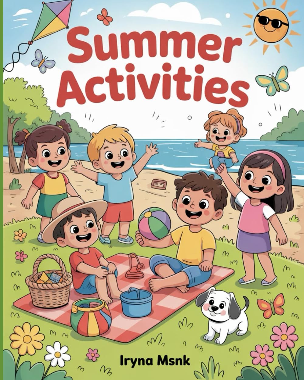 Summer Activities: Perfect Summer Activity Book for Kids Who Love Coloring