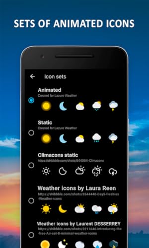 Weather App - Lazure: Forecast and Widget