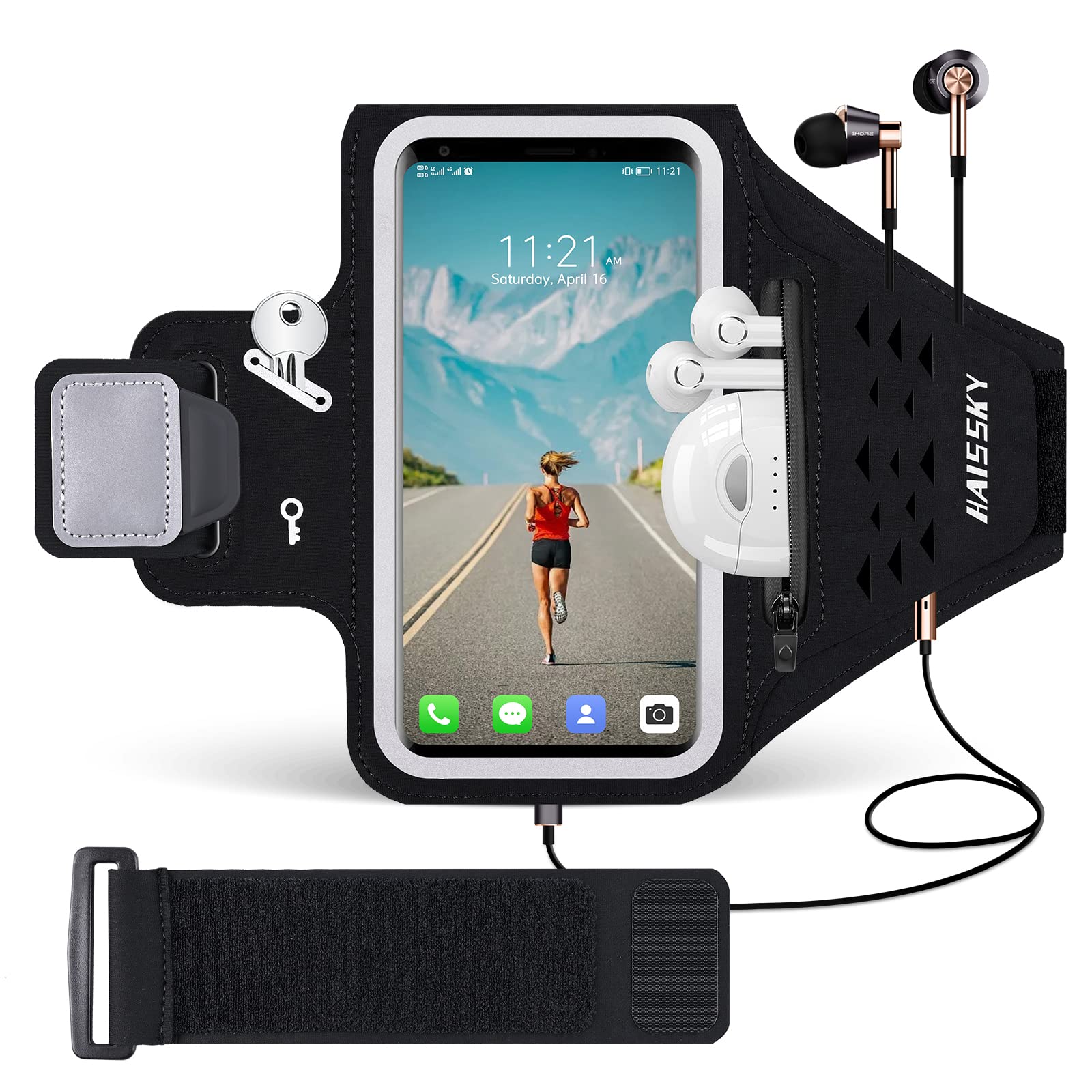 Haissky Armband Iphone 11 Pro HAISSKY Running Armband With Airpods
