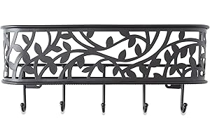 DII Enhanced Metal Key Organizer Adornment for a Refined Ambiance