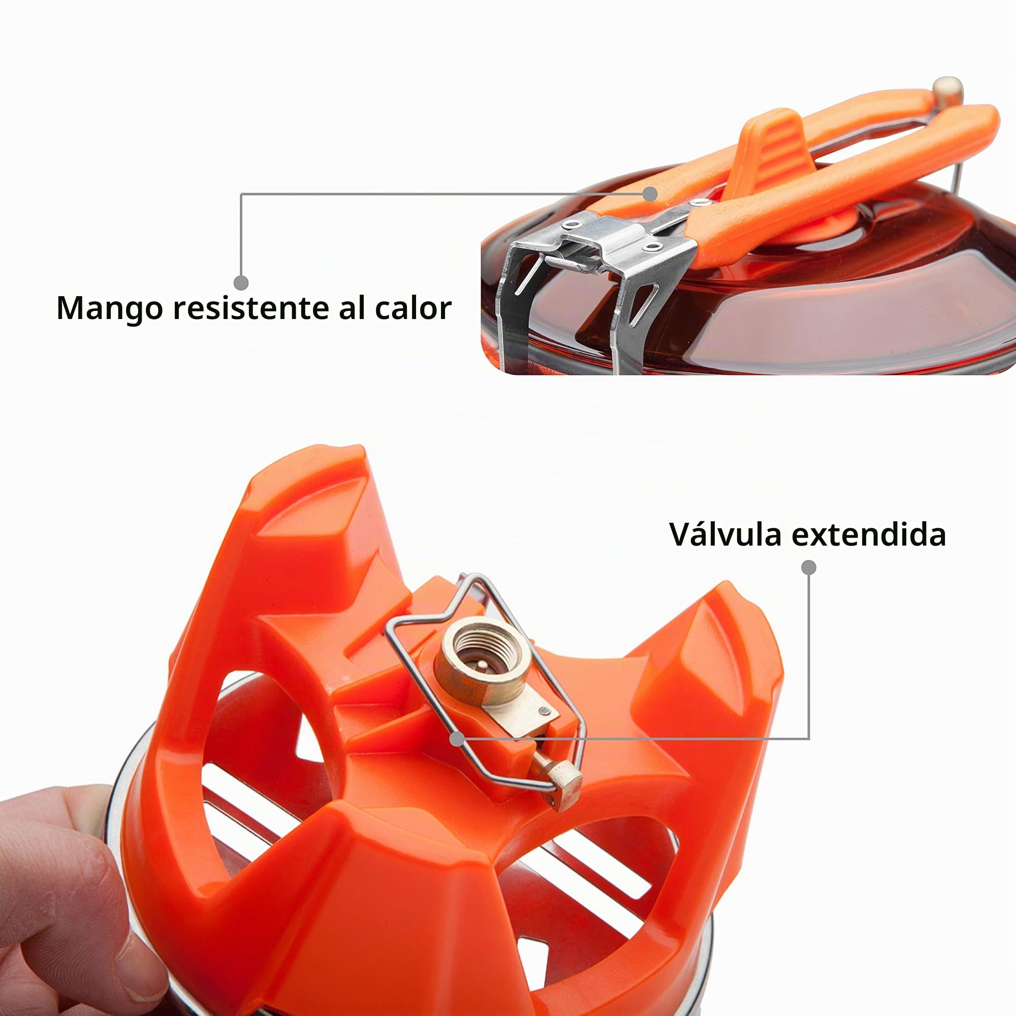 Fire-Maple FMS-X2 Hornillo Camping Portátile de Acampada al Aire Libre Mini Estufa de Camping con Piezoeléctrico Quemador de Propano Mochilero