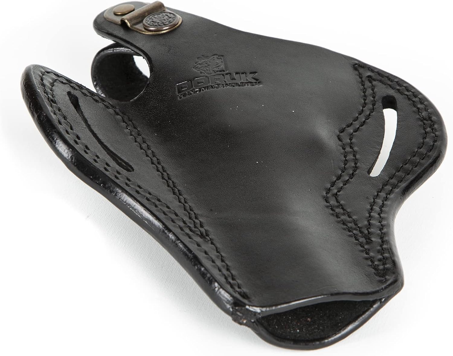 DORUK Holster | S&W 357/38 Revolver Leather OWB 4 inch Holster