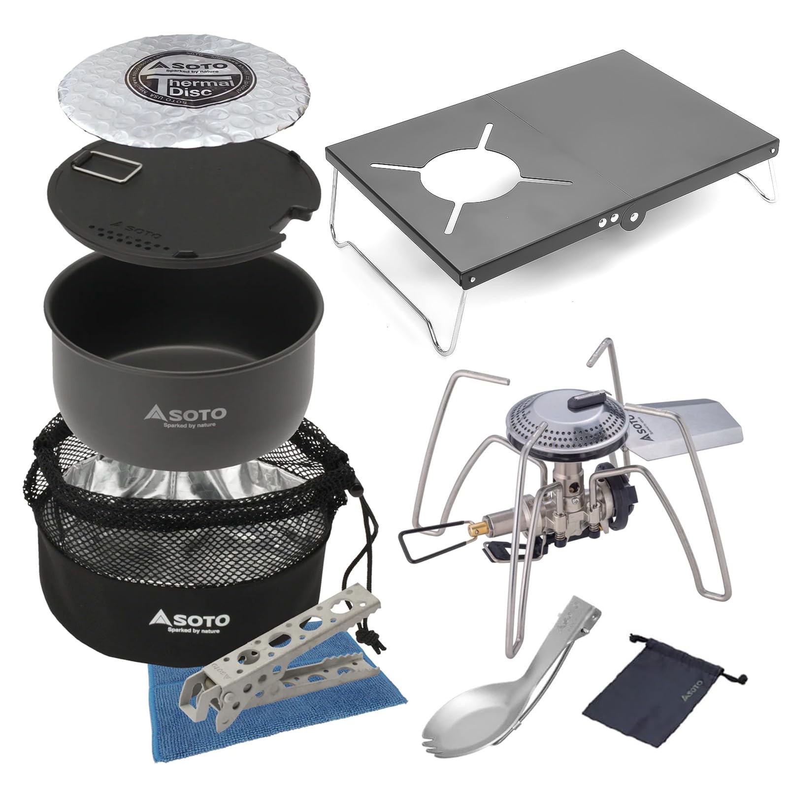 Amazon | 【アウトドア応援セット】ソト セット SOTO No:ST-340PSCC 