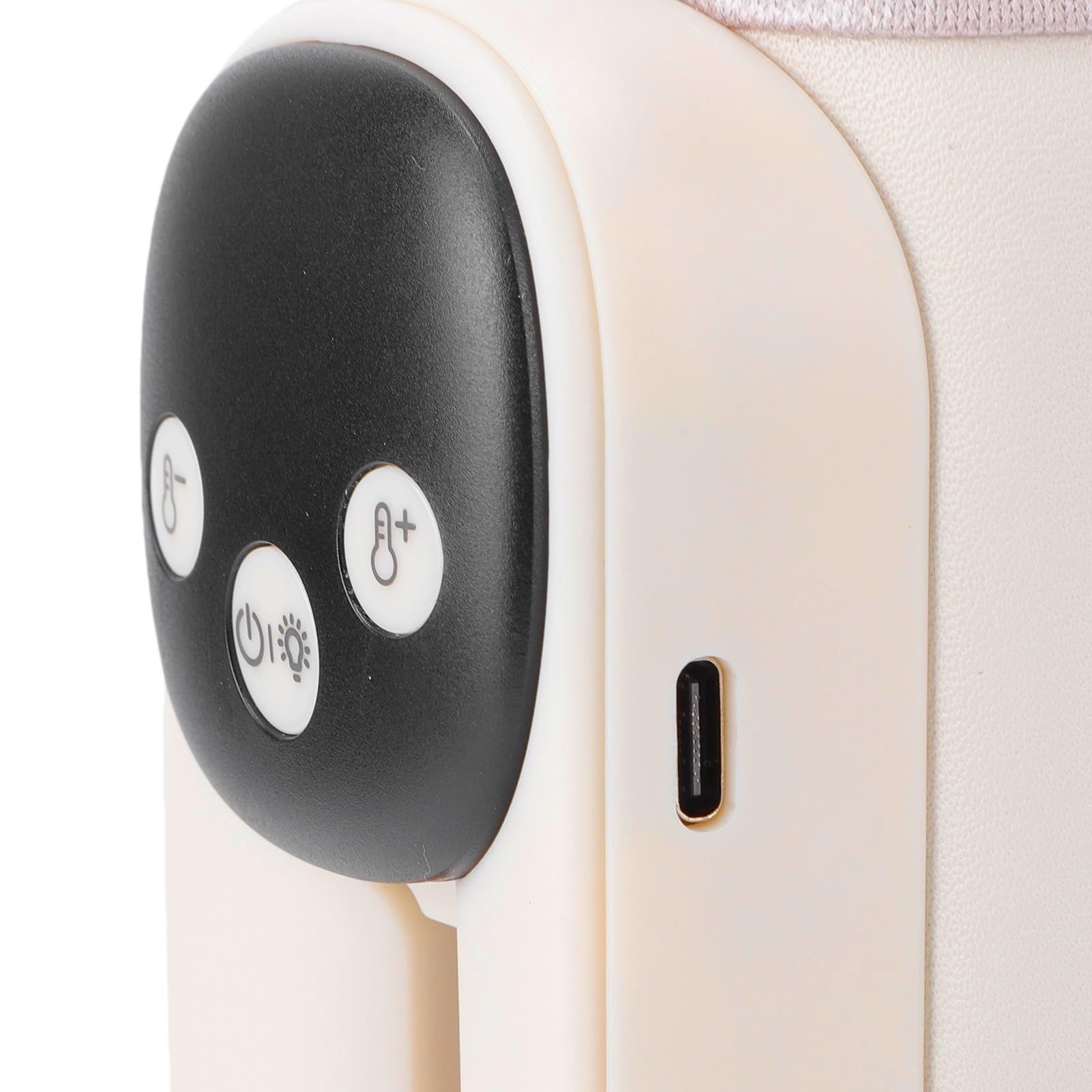 Cryfokt Scaldabiberon Portatile, Tecnologia di Riscaldamento PTC Alimentato a Batteria da 8000 MAh Scaldalatte per Bambini, Scaldabiberon Senza Fili con Design a Bocca Larga per Viaggi con Latte