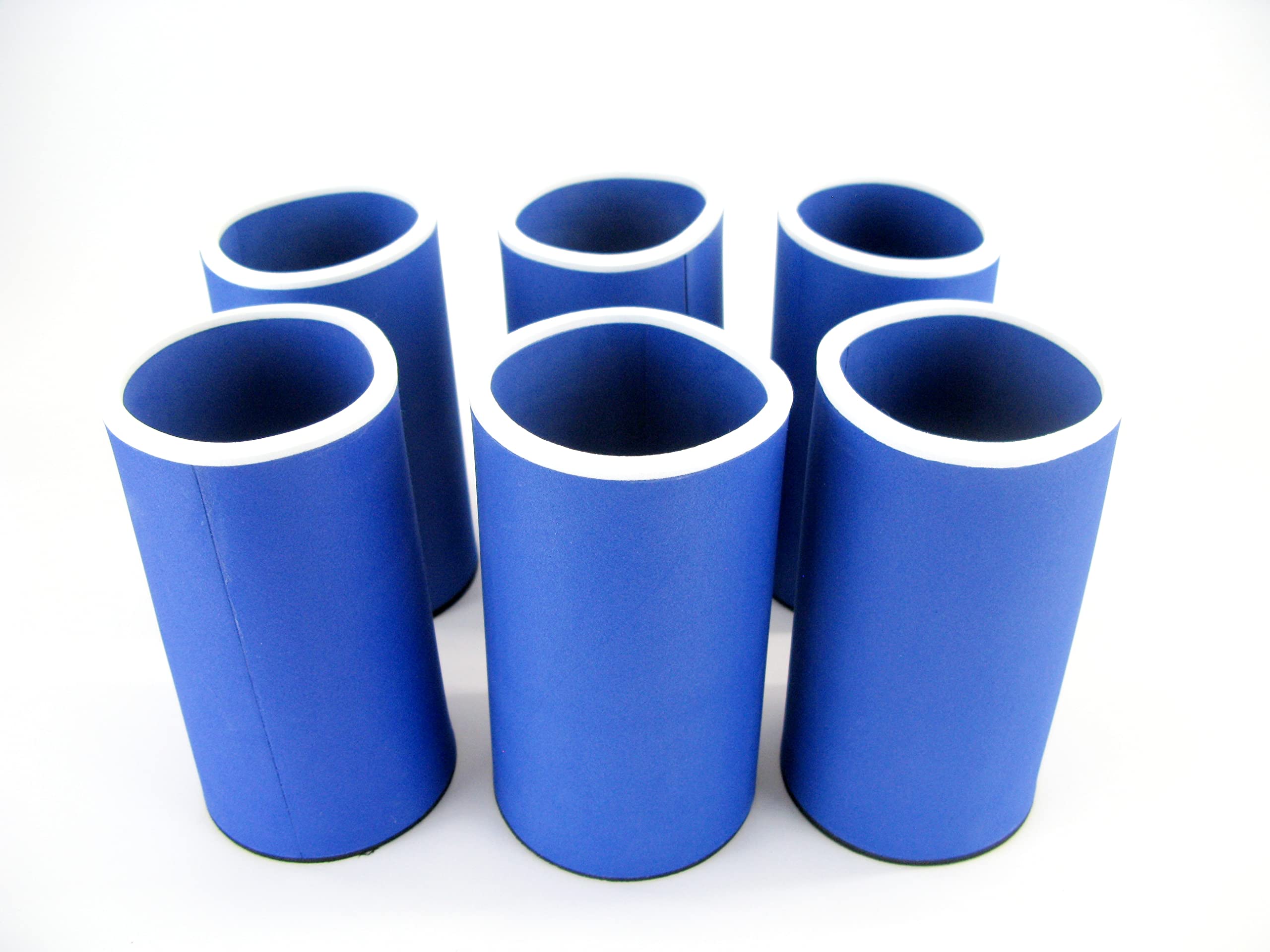 Lot de 6 bières bavaroises bleues - Pour toutes les bouteilles de bière standard de 0,5 l - Refroidisseur de bière - Refroidisseur de qualité 2023 (Lot de 6 bières bavaroises bleues)
