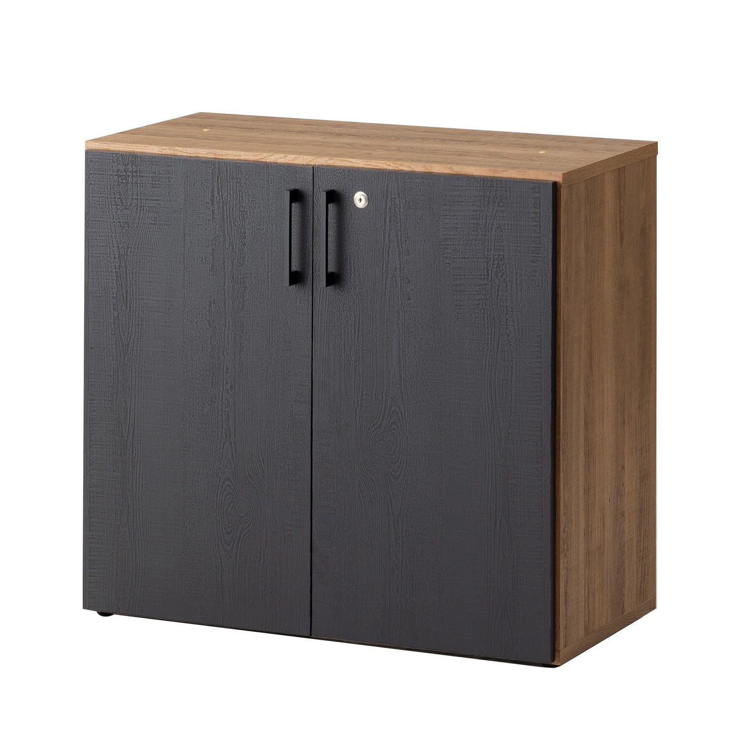 Amazon.co.jp: オフィスコム 法人様向け レモダ 木製キャビネット 2段