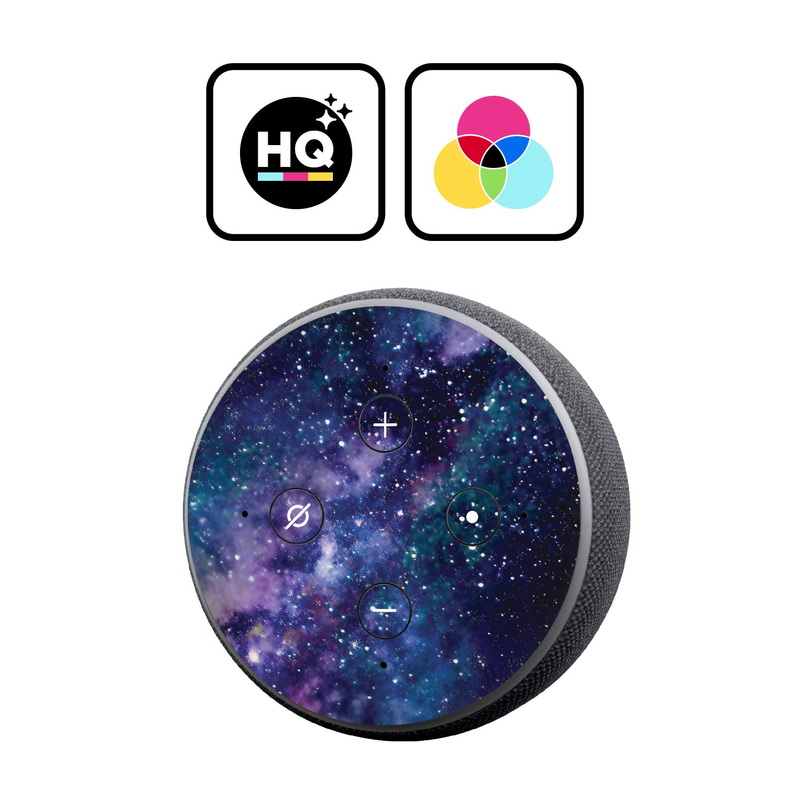 Head Case Designs Licenza Ufficiale Cosmo18 Via Lattea Mix Arte Vinile Frontalino Sticker Gaming Pelle Adesivo Compatibile con Sony Playstation 5 PS5 DualSense Controller