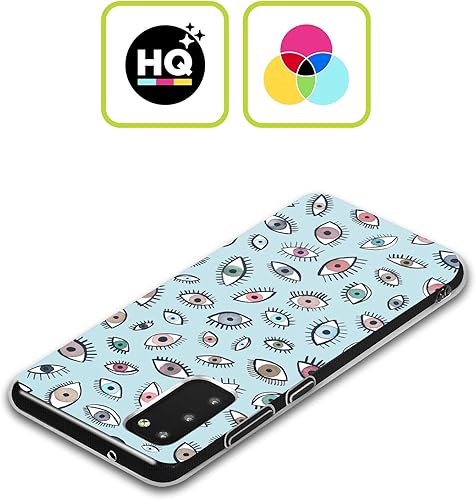 Miniatura 2 de Head Case Designs Officially Licensed Ninola Eyes Blue Patterns 4 Soft Gel Case Compatible with Samsung Galaxy M54 5G