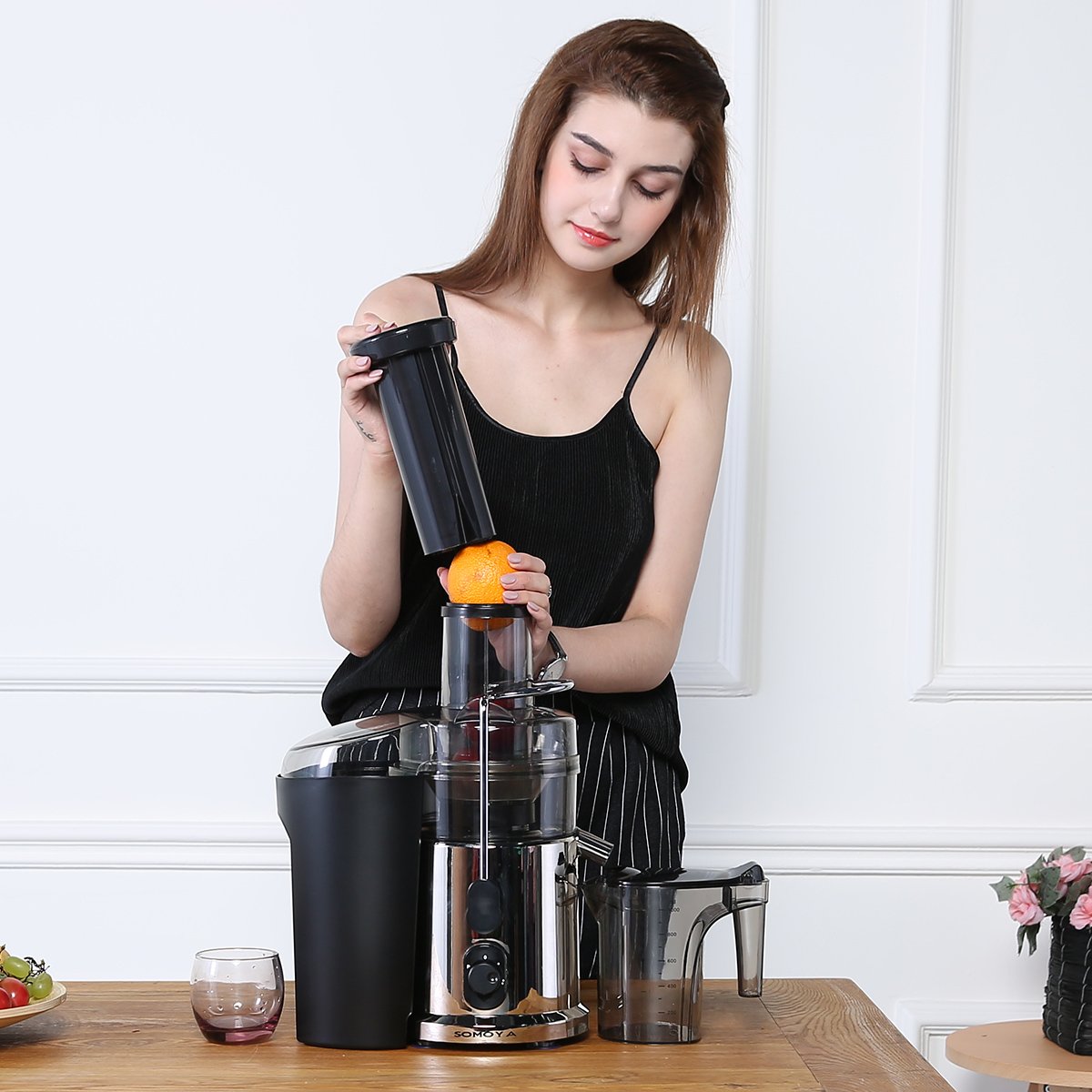 Juice Extractor, Citrus Juicer Centrifugal Juicer Electric Juicer