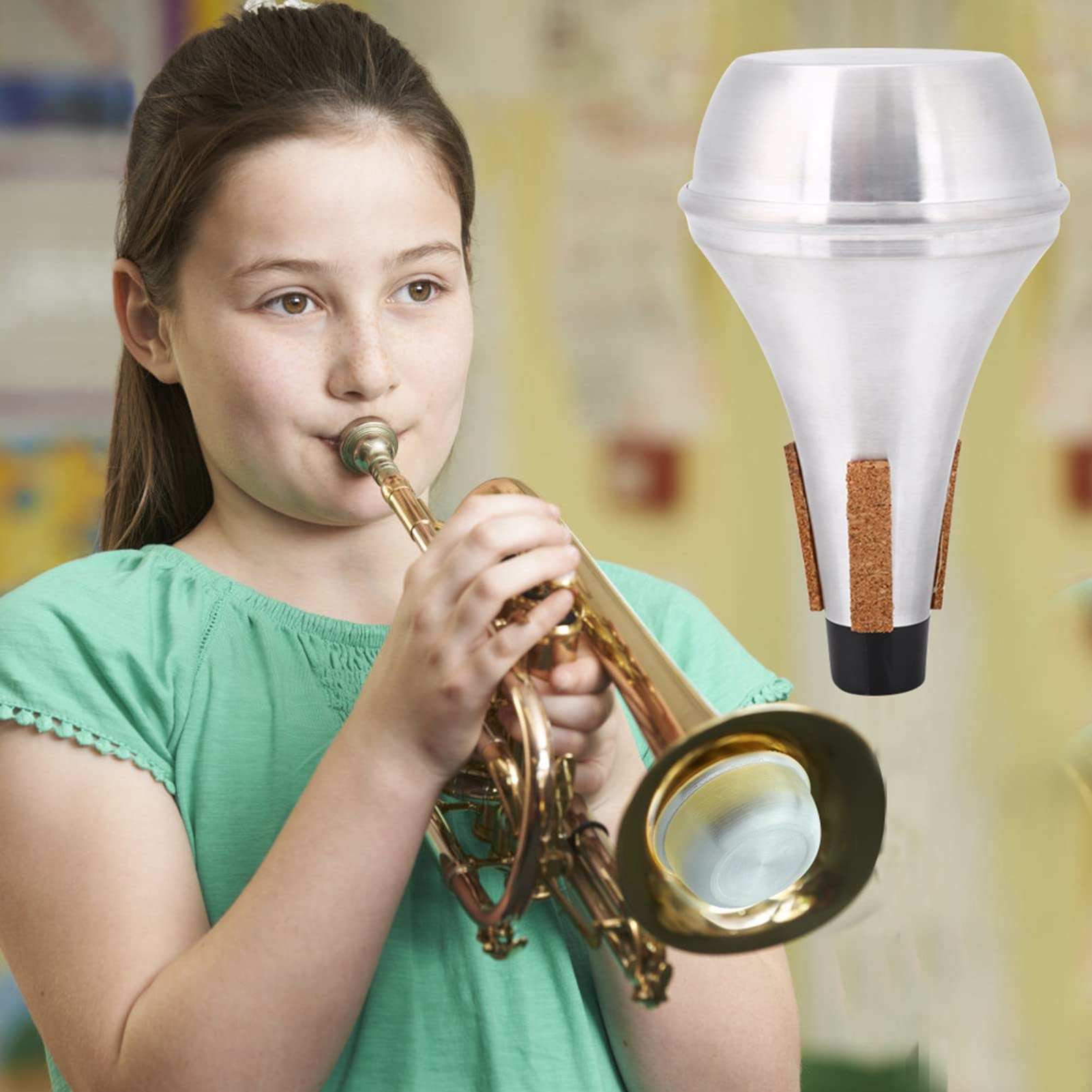Silenziatore Tromba Smorzatore Tromba Smorzatore Dritto Universale Pratica Tromba Mute Silenziatore Universale Smorzatore Tromba Per Principianti