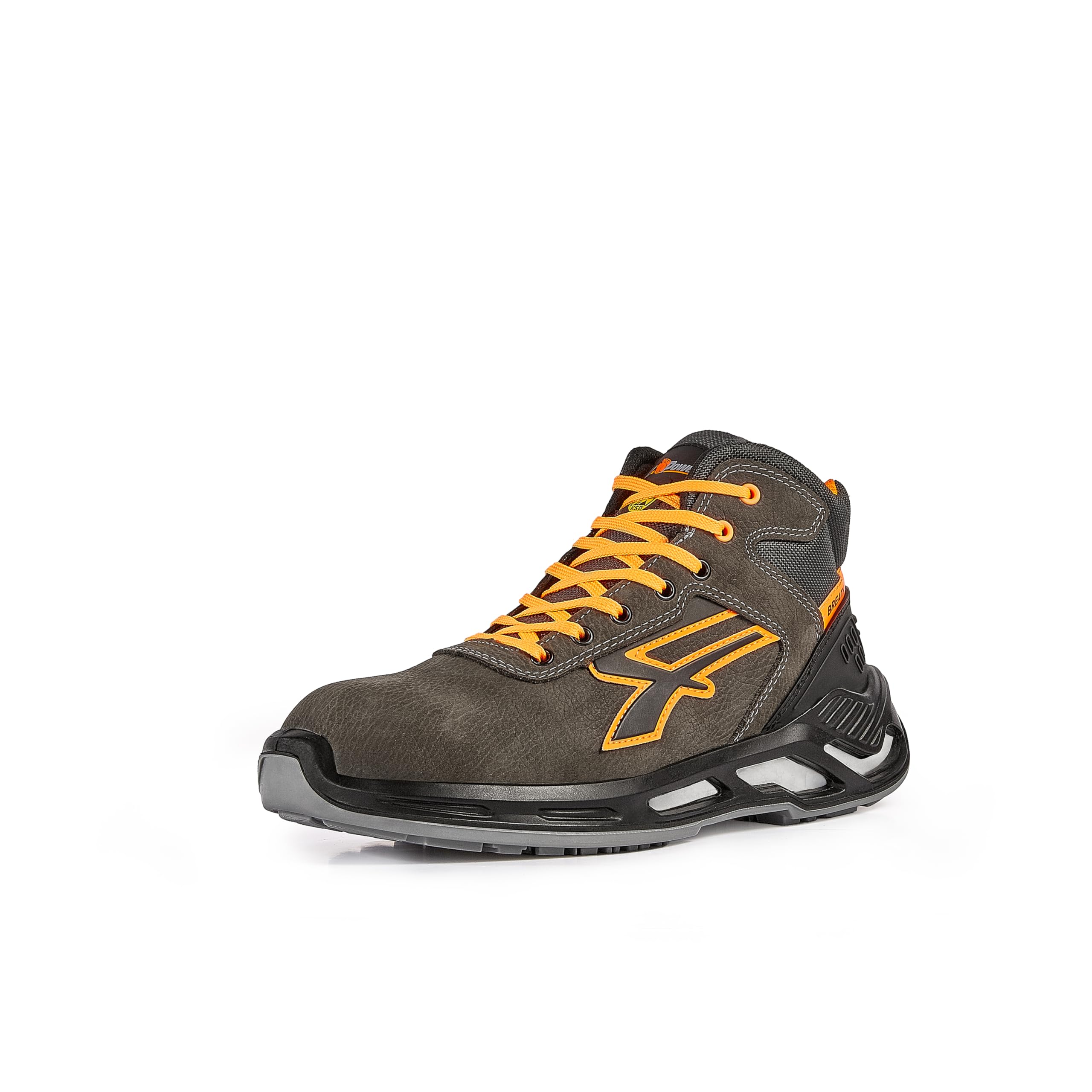 Scarpe Antinfortunistiche U-Power Real S1P, Modello BC10315-44, Con Puntale In Alluminio, Antiscivolo, Donna - 2