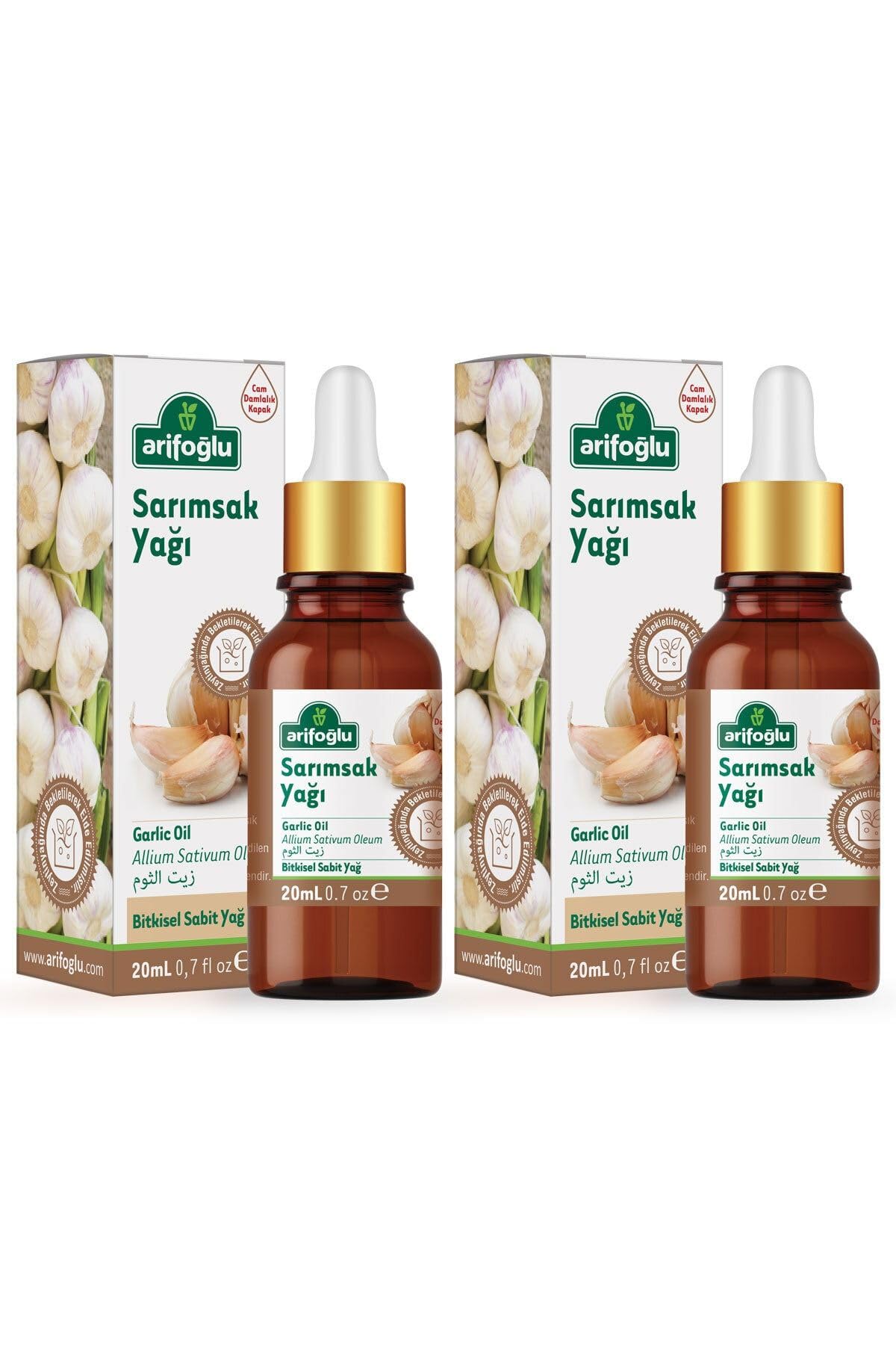 Arifoğlu Sarımsak Yağı 20Ml 2 Li Set