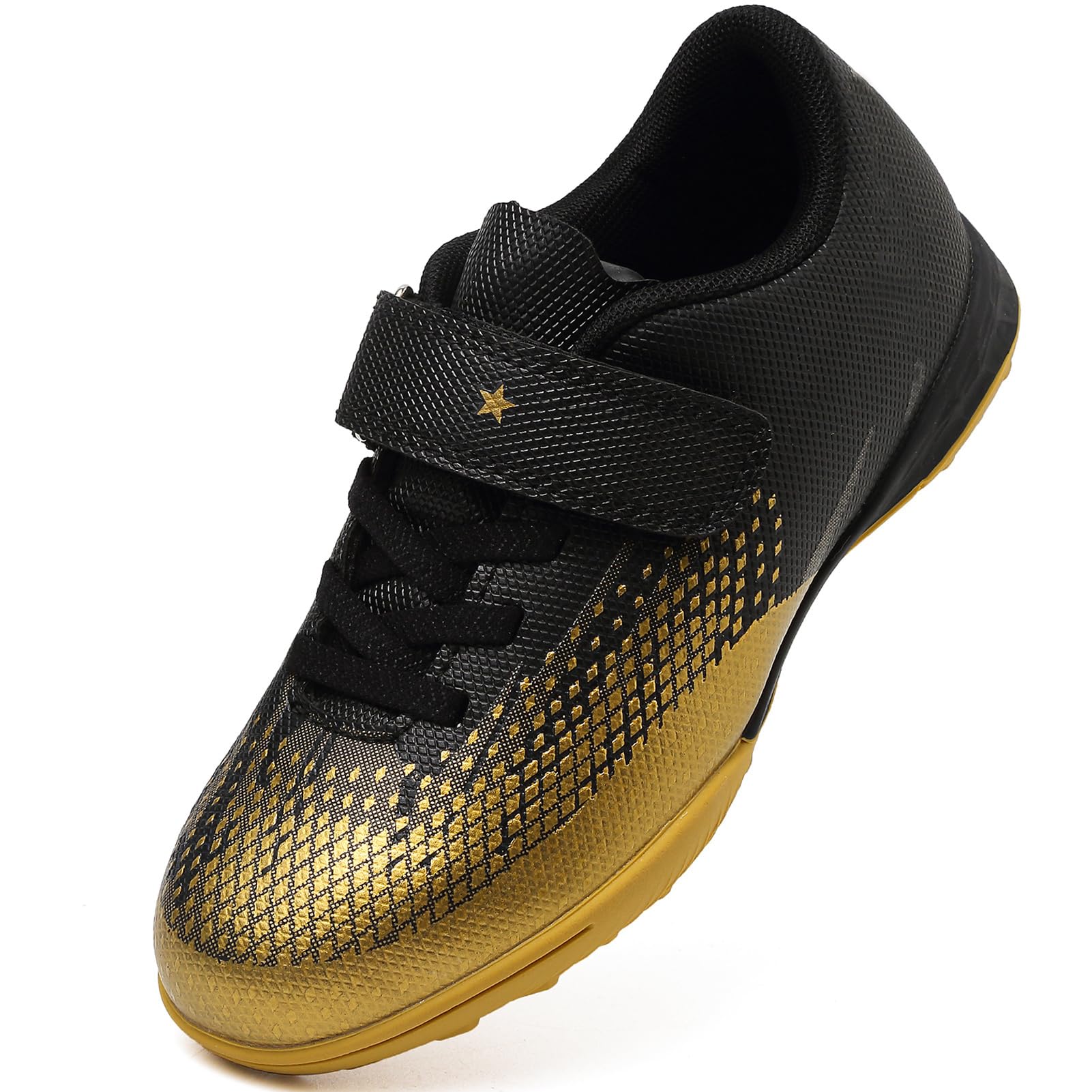 Lvptsh Boys Girls Football Boots Kids Astro Turf Trainers Soccer Shoes Indoor Outdoor School Professional Football Competition Sneakers-image-32