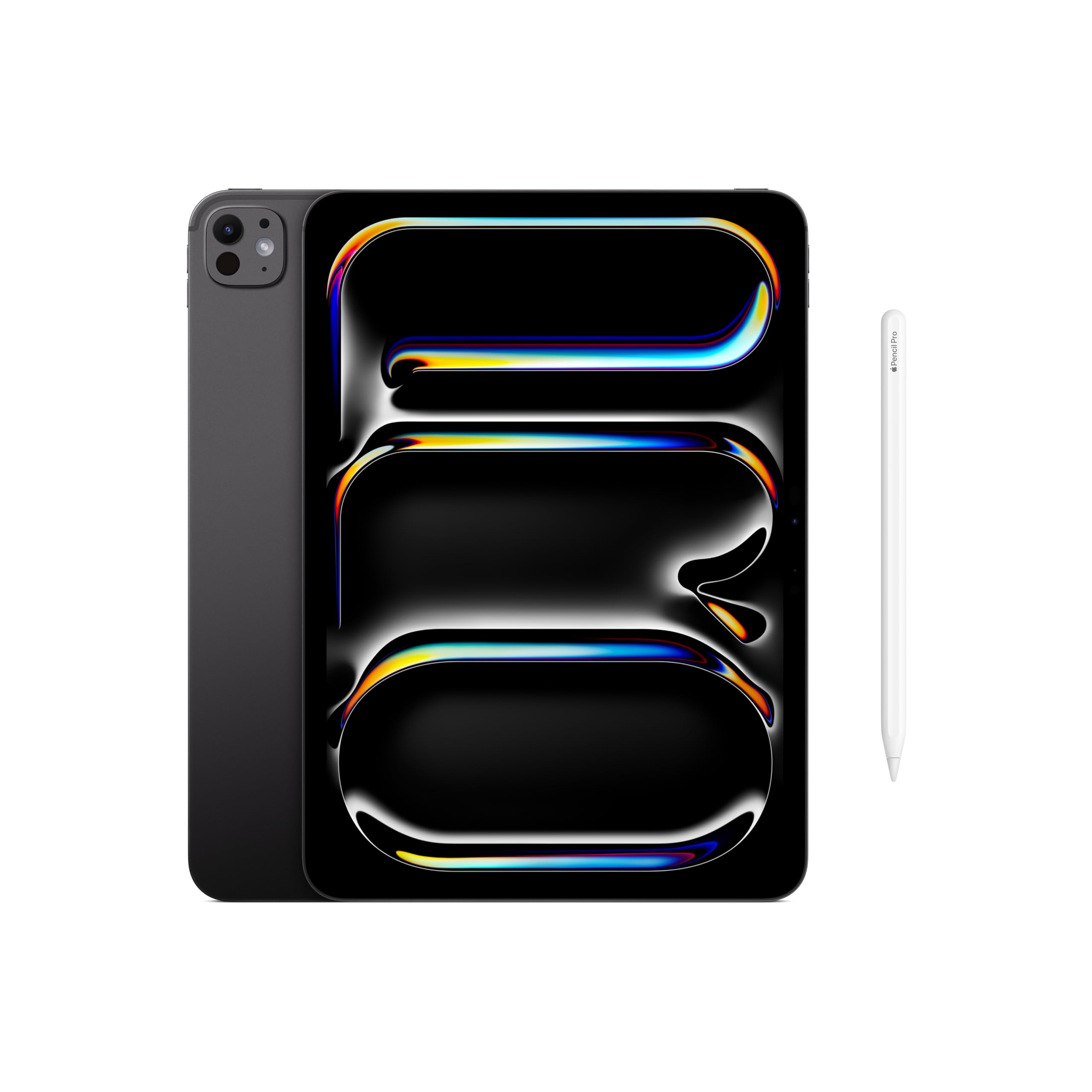 Apple iPad Pro 11-inch (M5): Ultra Retina XDR Display - 256GB, LiDAR Scanner, Wi-Fi 7 with N1, Face ID — Space Black with Apple Pencil Pro
