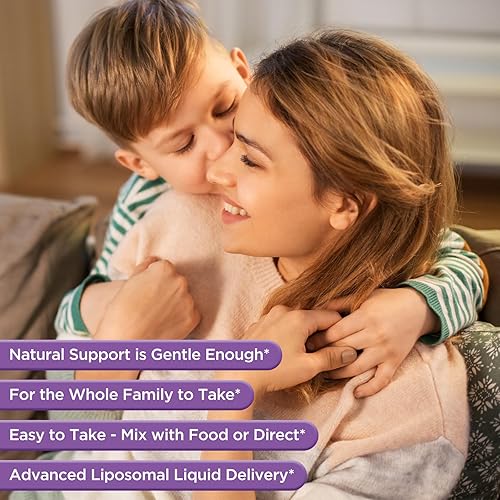 Miniatura 19 de Suplementos liposomales de azafrán, 89 mg de extracto de azafrán en gotas líquidas con Ashwagandha, cúrcuma, vitamina A y D3 para antioxidante