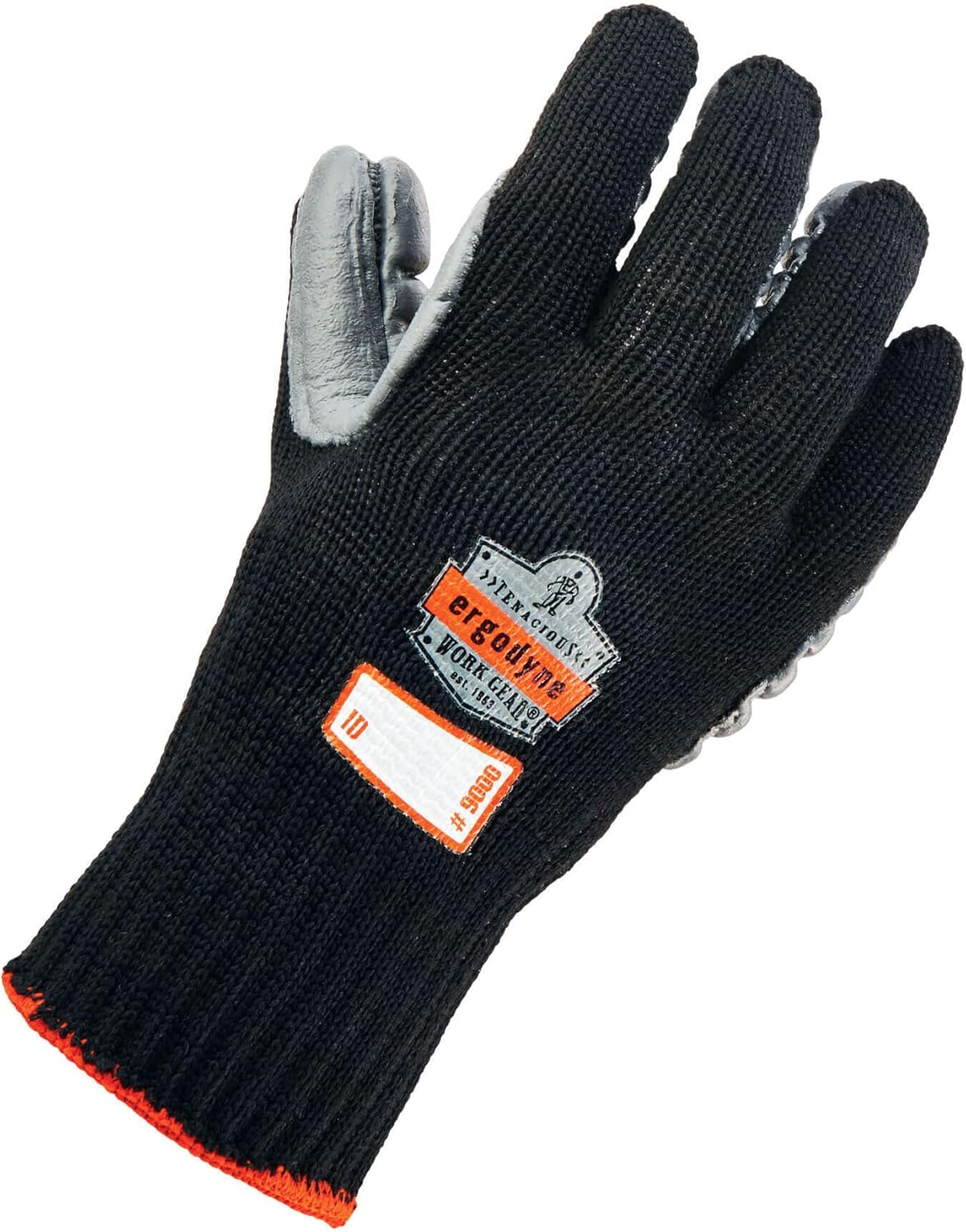 Ergodyne ProFlex 9000 Certified Lightweight Anti-Vibration Work Glove, Large, Black - Image 7