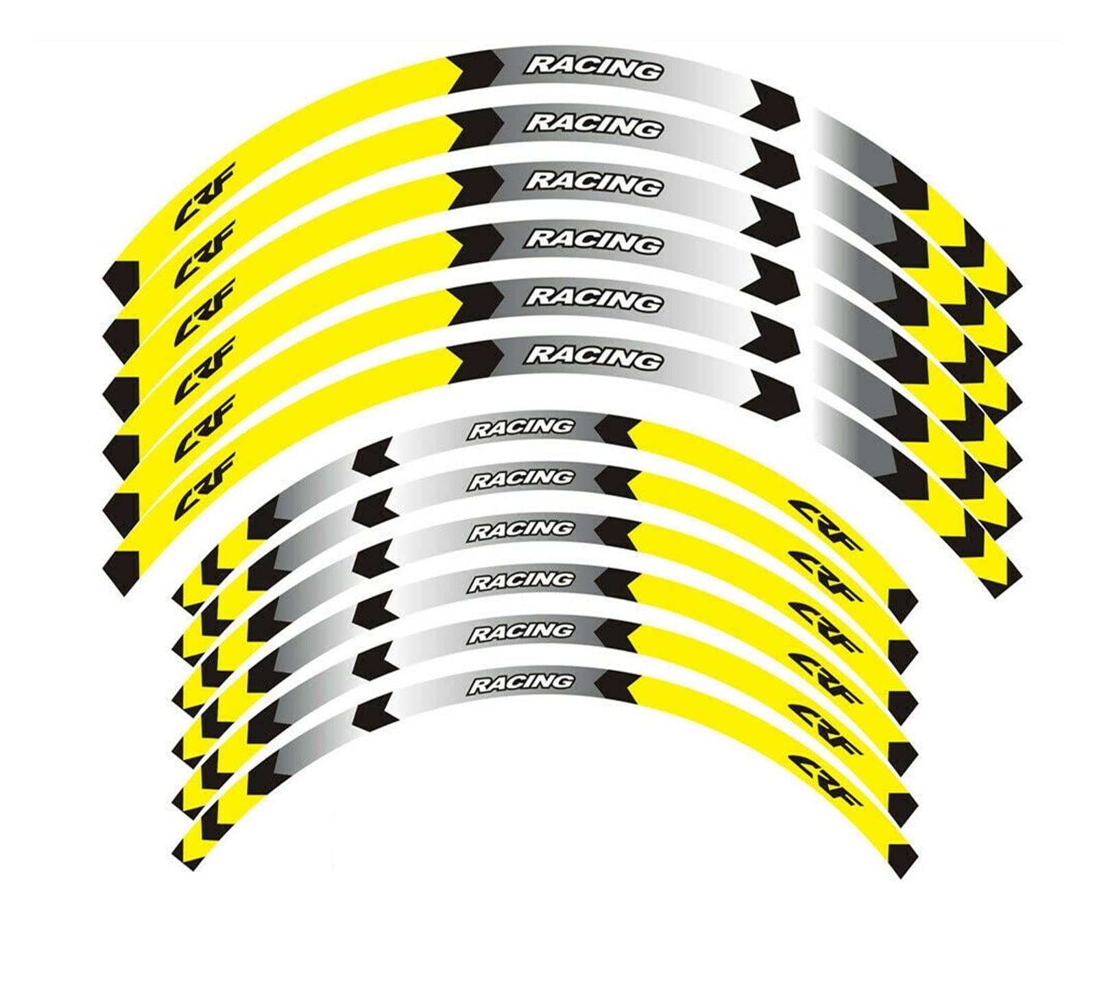 Autocollant pour jantes CRF pour relooker votre moto en enduro