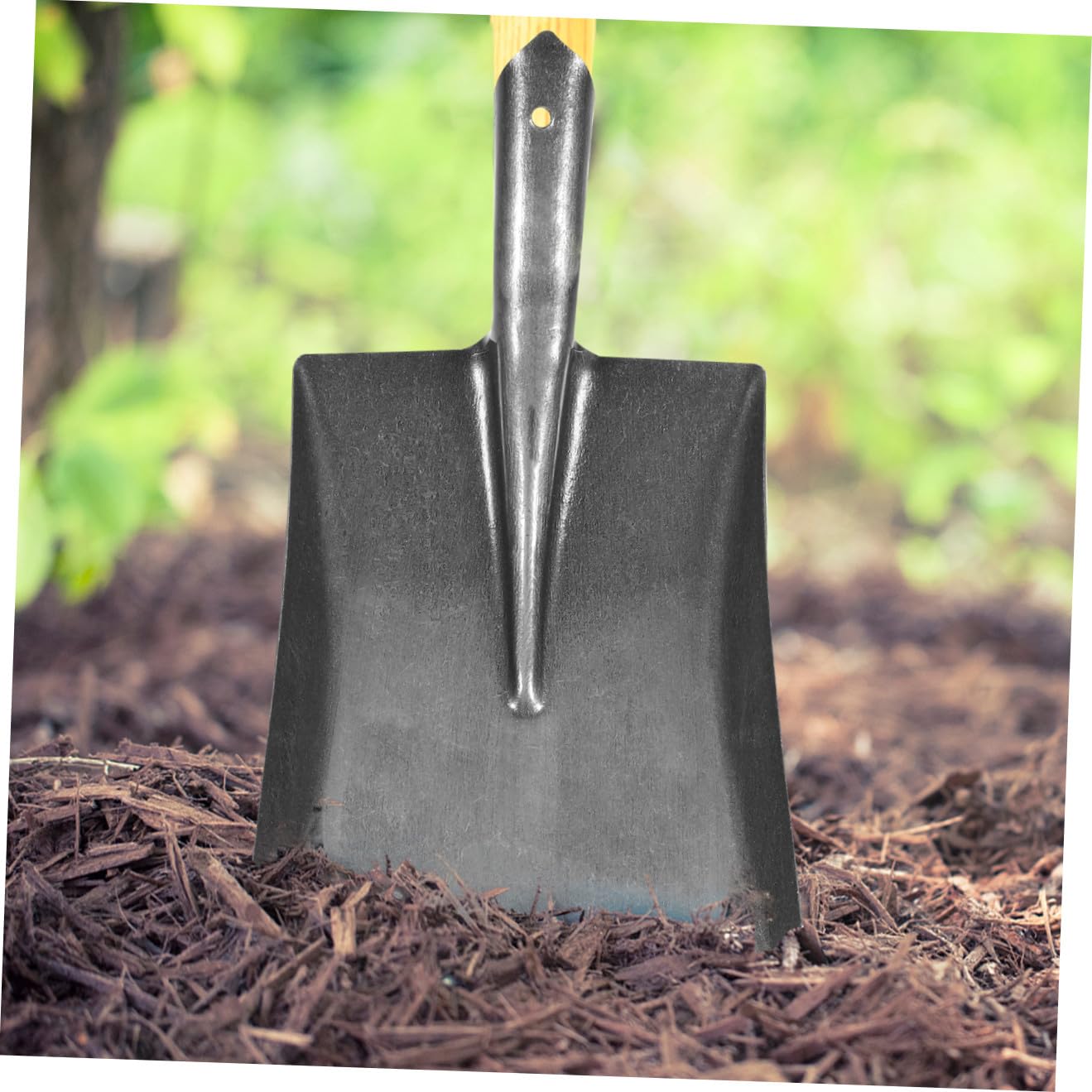 Hochwertige Gartenschaufel Aus Kohlenstoffstahl Robuste Handkelle Für Gartenarbeit Und Haushalt Kompakte Blumenschaufel Langlebige Pflanz Kohlenschaufel Praktisches Werkzeug Für Kl