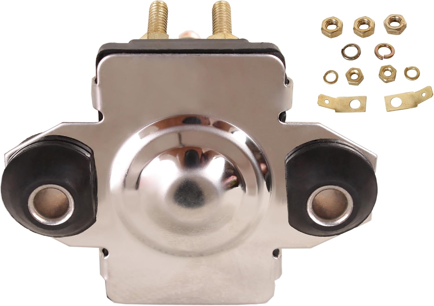 SouthMarine Boat Engine 89-850187A1 89-8850187T1 65W-81941-00-00 818997A1 818997A2 818997T1 818998A1 818998A2 Starter Relay/Solenoid for Mercury/for Yamaha Outboard 20HP 25HP-90HP, fit Sierra 18-5819