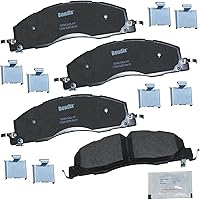 Vista 9 de Pastillas de Freno Delanteras Cerámicas Bendix Priority1 CFC430A para Modelos Selectos INFINITI G35, I30, Nissan 350Z, Altima, Juke, Maxima, Sentra