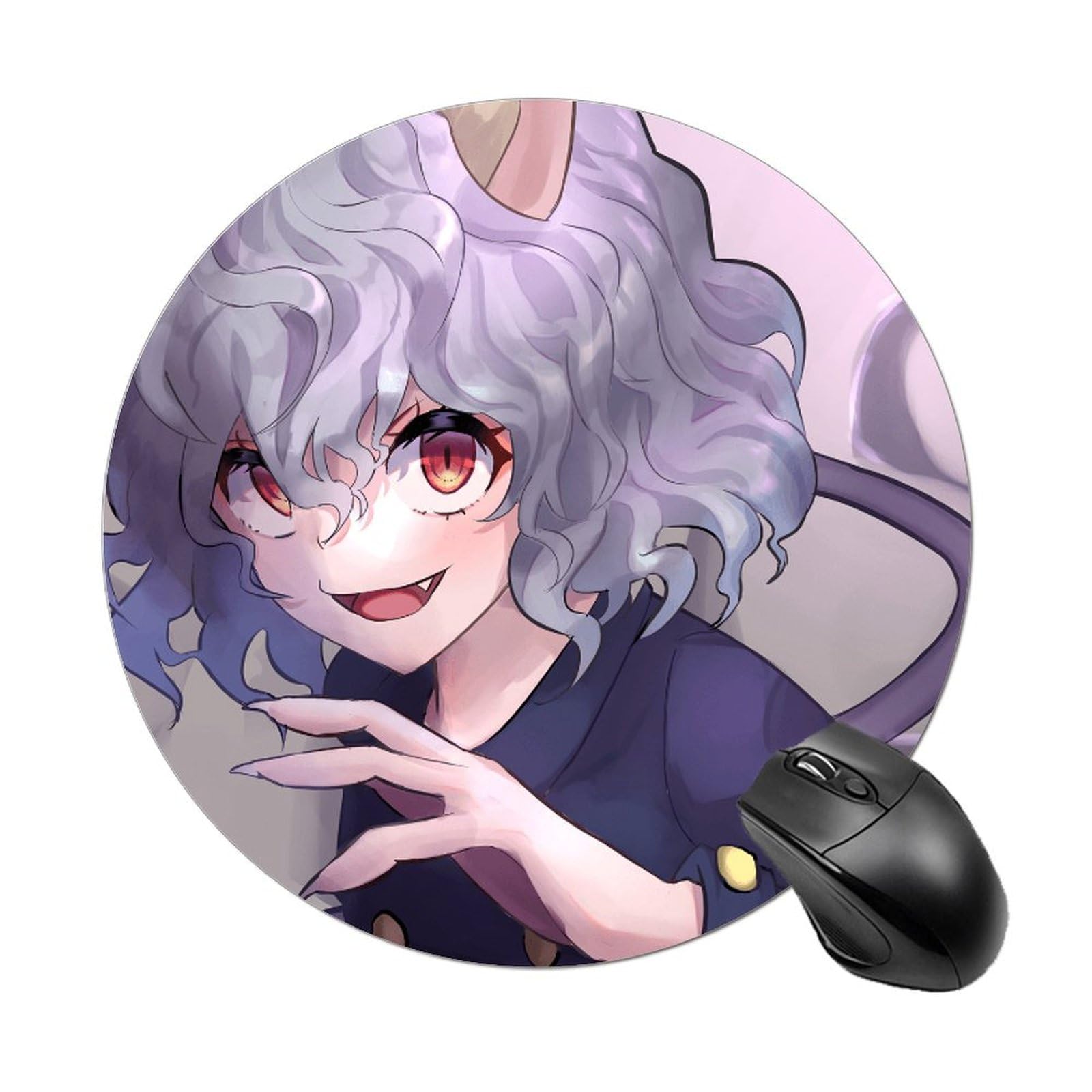 Amazon.co.jp: マウスパッド 丸型 ハンターハンター ネフェルピトー