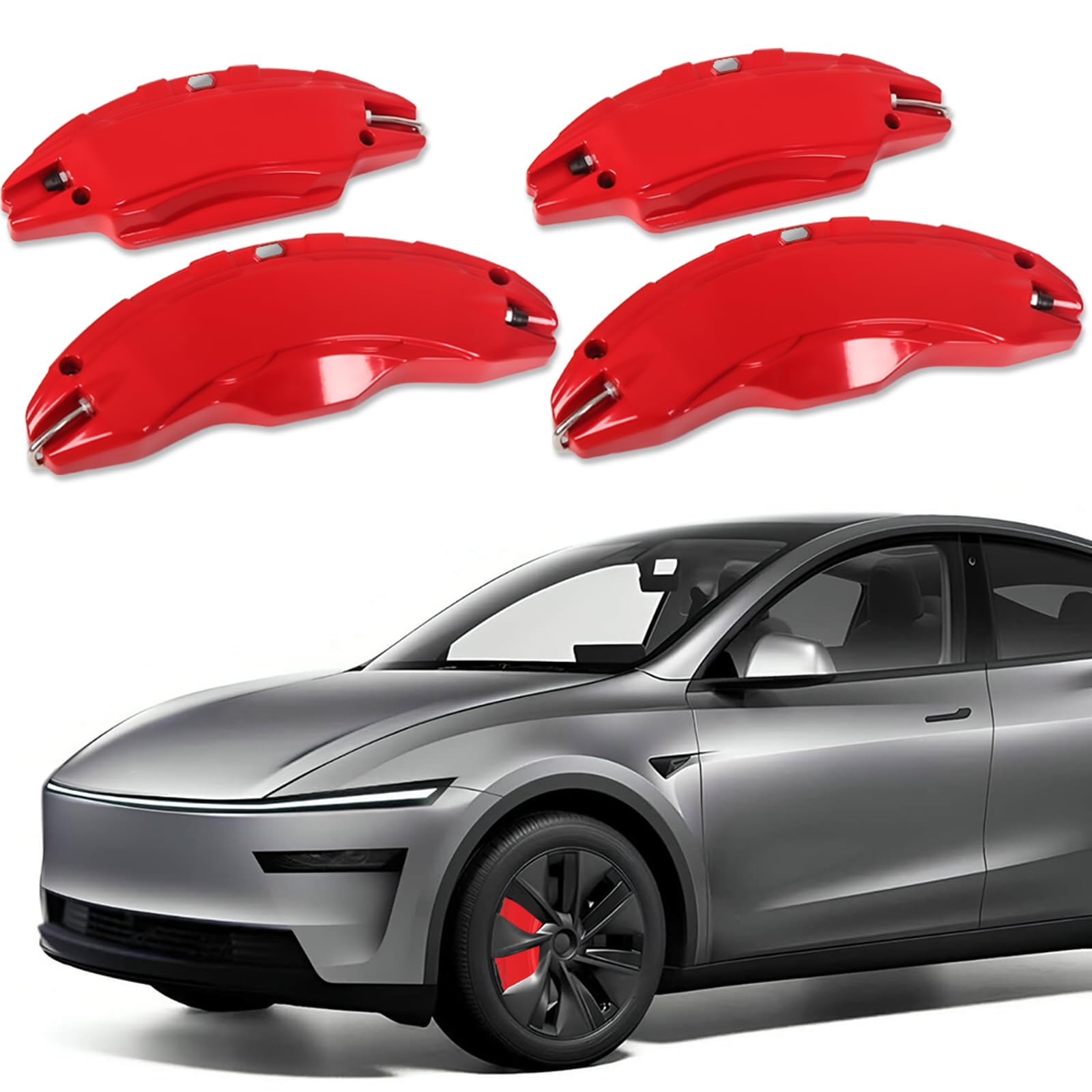 【新品未使用】テスラ Model Y ジュニパー ブレーキキャリパーカバー Amazon | ブレーキキャリパーカバー TeslaモデルYジュニパー2025-2026