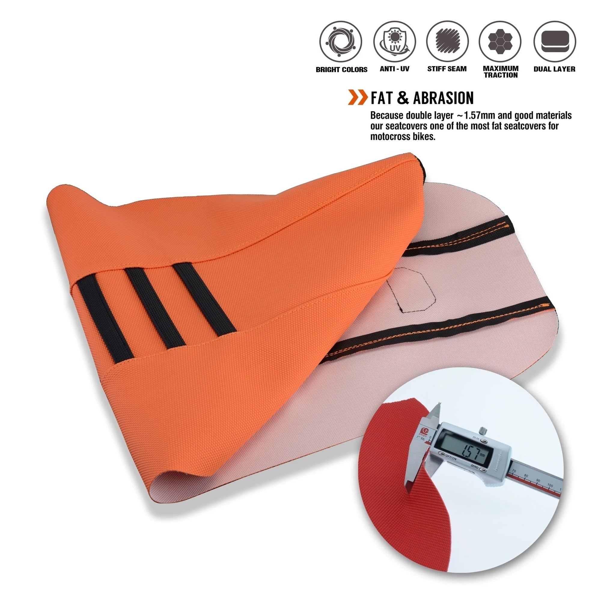 Amazon.com: HETBDKPSN Powerzone Ribbed Gripper Seat Cover