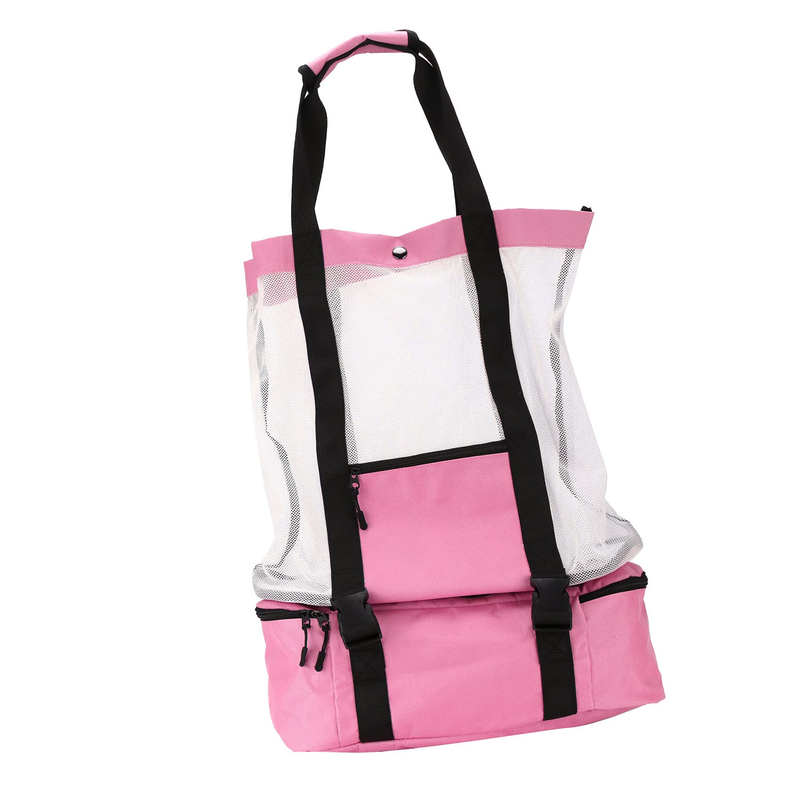 OkuyonicInsulation Bag + Beach Storage Bag, Multifunctional Beach Bag Wide Range Of Applications Simple Large Beach Tote Bag Good Air Permeability for Beach Trip