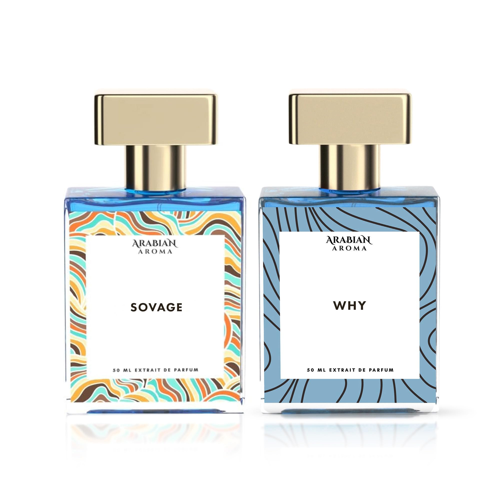 Arabian Aroma Perfume Combo For Men | Sauvage & Y Men's | Extrait De Parfum | Long Lasting Fragrance for Men (50ml Each)-image-34