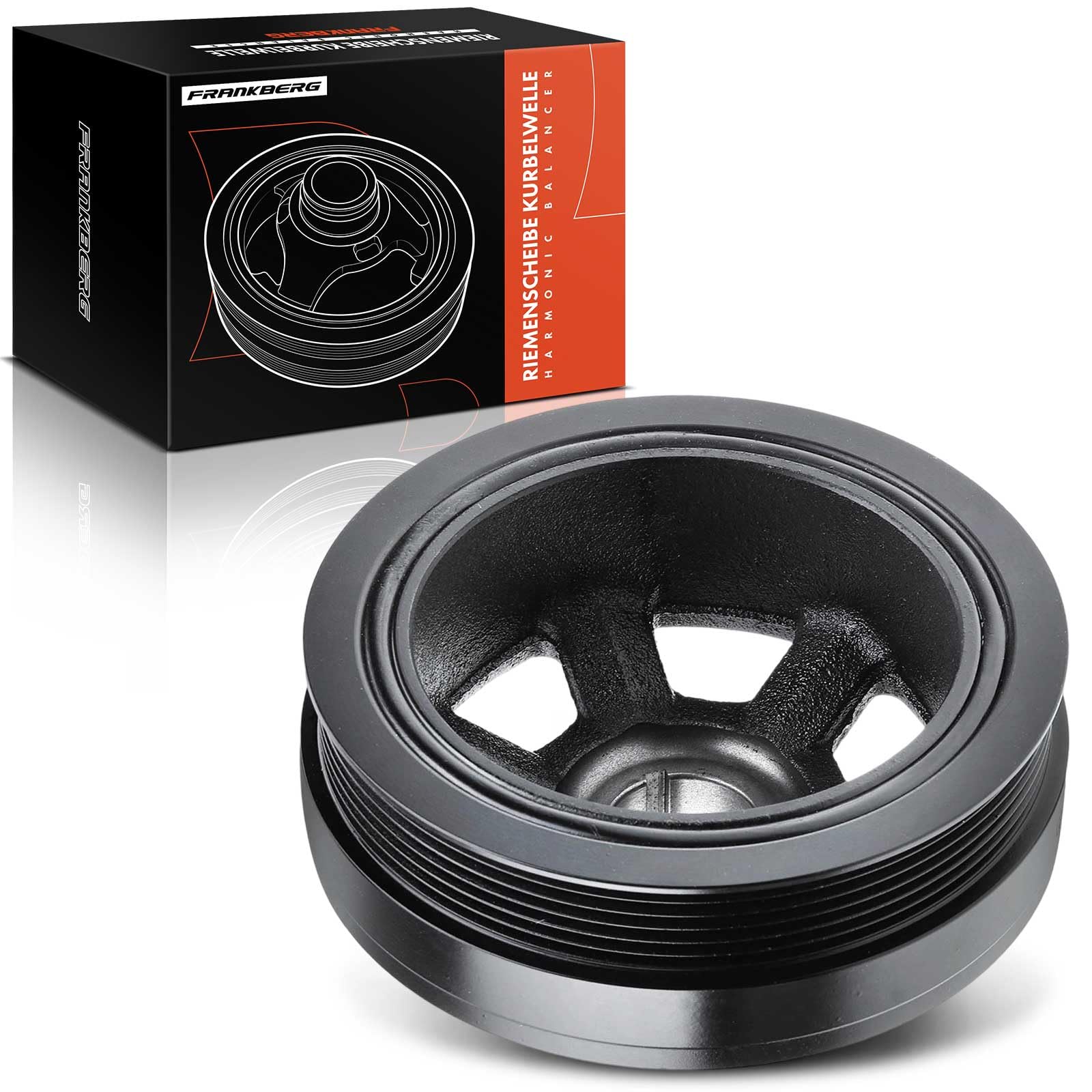 Frankberg Puleggia albero motore 1120351300 | Compatibile con: Vitobus W639, Viano W639, Classe C W202, CLK C208, Classe E, modello T, S210, Classe M W163