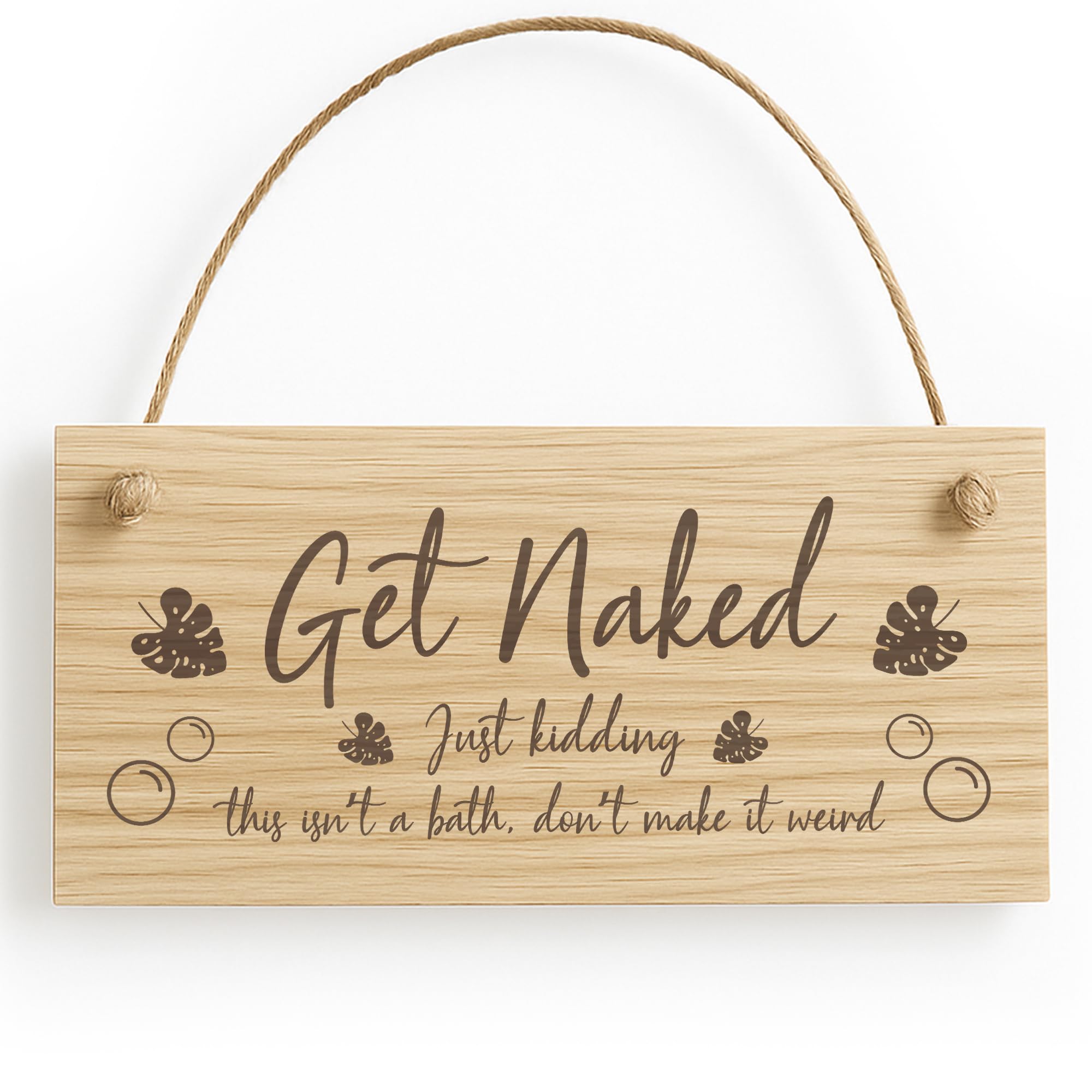 Red Ocean Funny Hot Tub Plaque GET NAKED Hanging Garden Sign Summerhouse Shed Sign Hot Tub Accessories