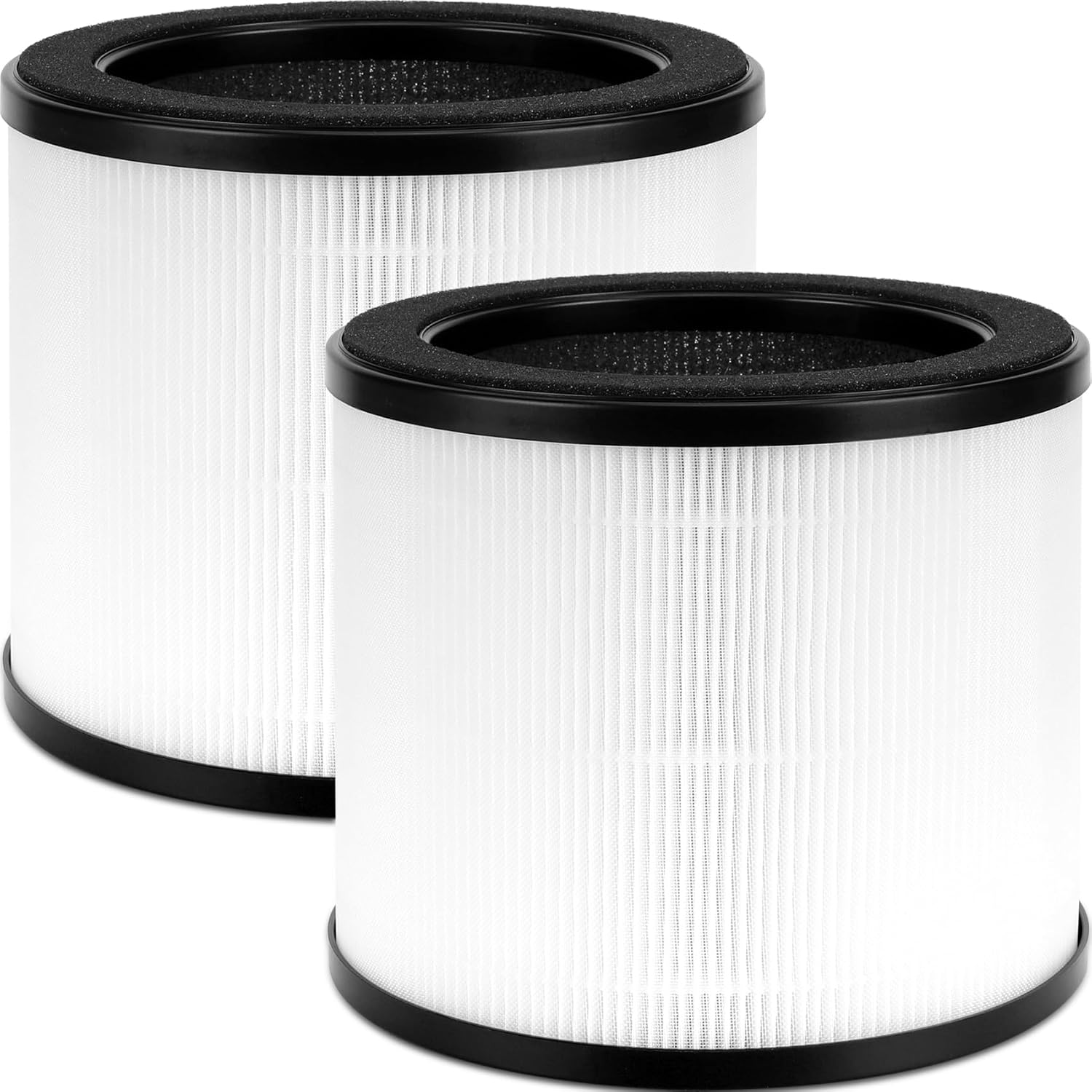 2 Pack HAPF360 Type J Filter Replacement Compatible with Holmes True HEPA 360° Purifier HAP360W and Bionaire True HEPA 360° Air Puri-Fier